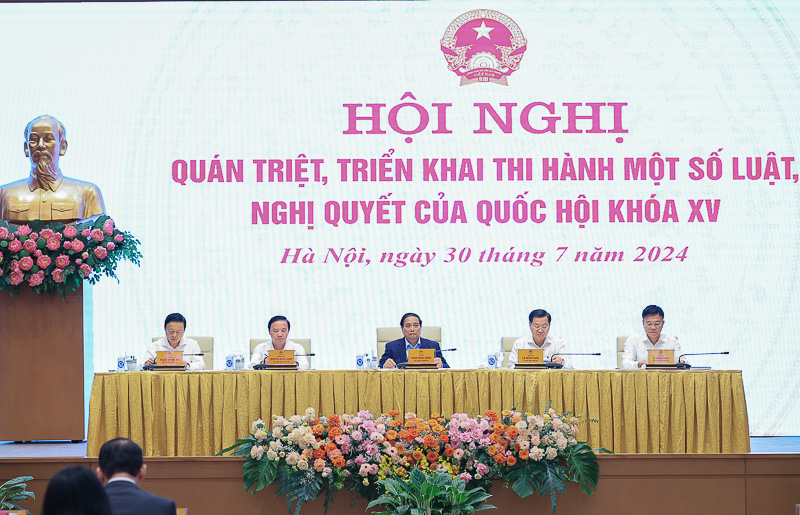 Thủ tướng Phạm Minh Chính: Thể chế phải đi sớm, đi trước, mở đường cho đột phá phát triển